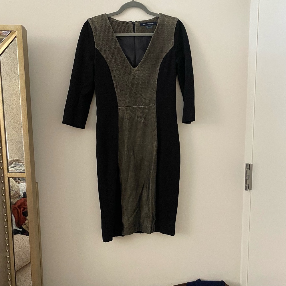 French connection body con dress